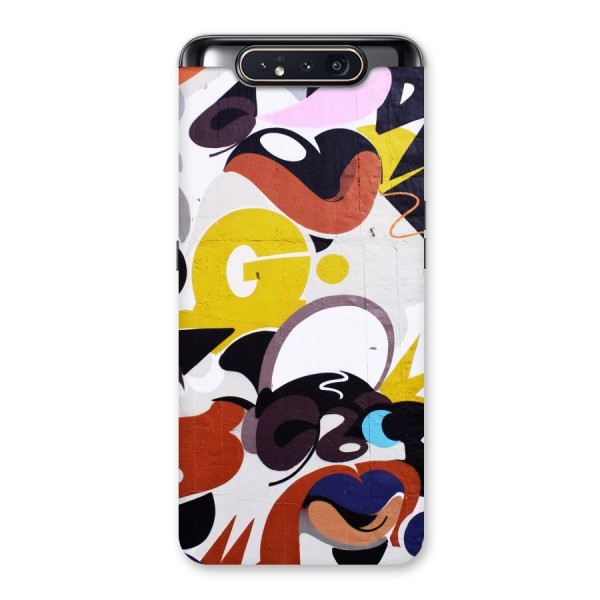 Graffiti Wall Back Case for Galaxy A80