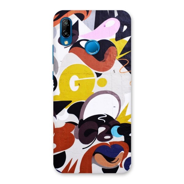 Graffiti Wall Back Case for Huawei P20 Lite