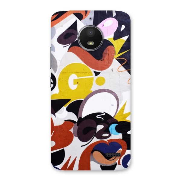 Graffiti Wall Back Case for Moto E4