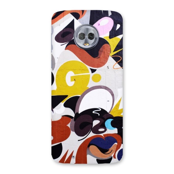 Graffiti Wall Back Case for Moto G6