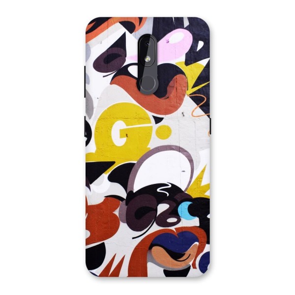 Graffiti Wall Back Case for Nokia 3.2