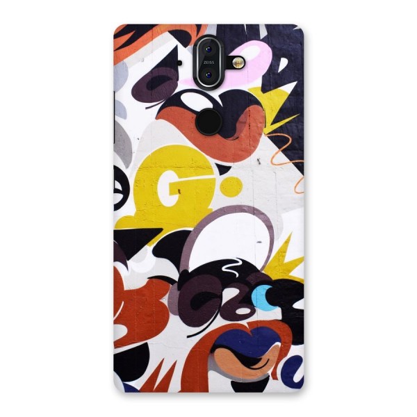 Graffiti Wall Back Case for Nokia 8 Sirocco