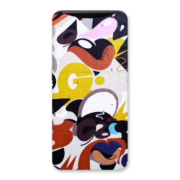 Graffiti Wall Back Case for Oppo Find X