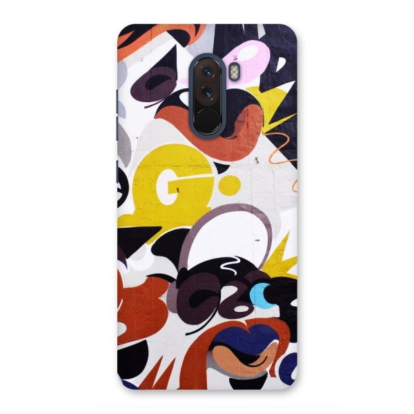 Graffiti Wall Back Case for Poco F1