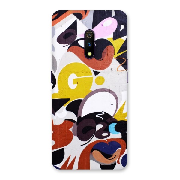 Graffiti Wall Back Case for Realme X