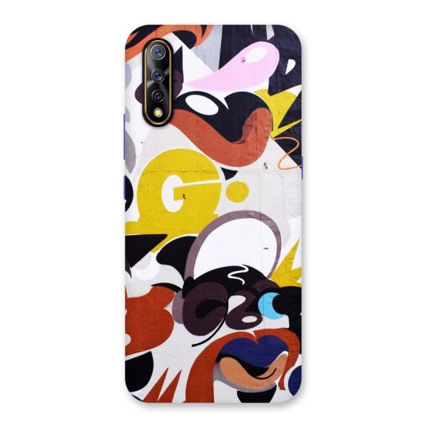 Graffiti Wall Back Case for Vivo S1