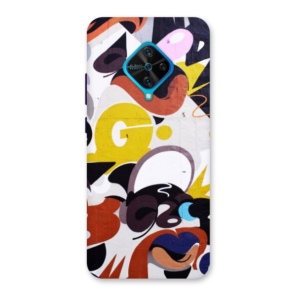 Graffiti Wall Back Case for Vivo S1 Pro