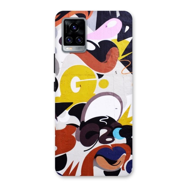 Graffiti Wall Back Case for Vivo V20 Pro