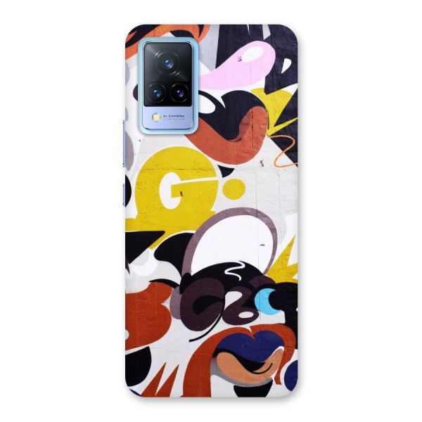 Graffiti Wall Back Case for Vivo V21 5G