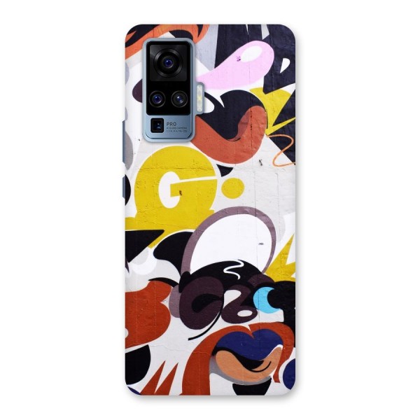 Graffiti Wall Back Case for Vivo X50 Pro