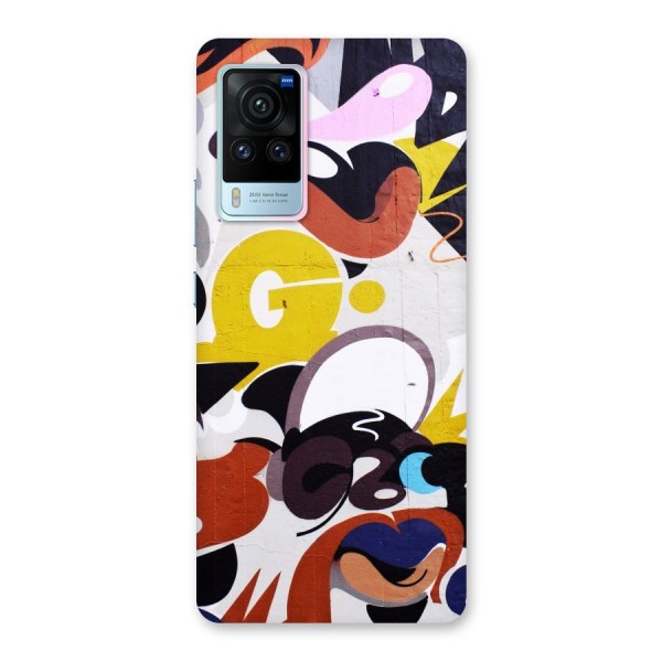 Graffiti Wall Back Case for Vivo X60 Pro