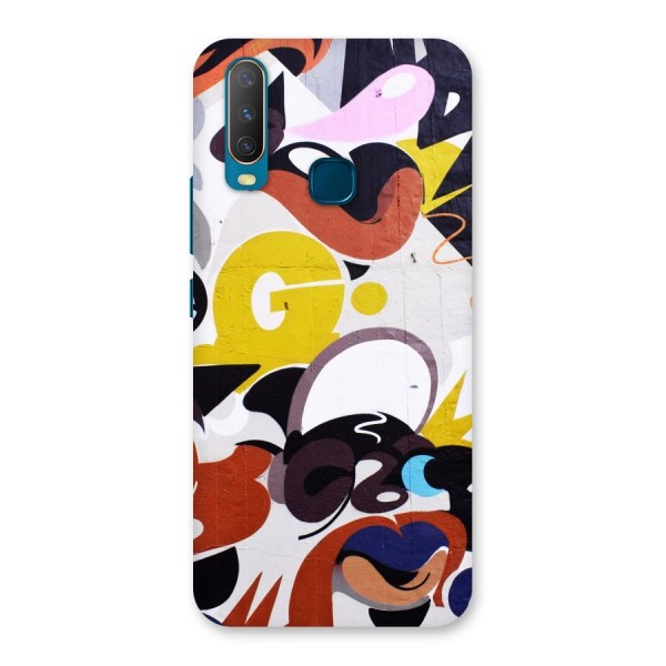 Graffiti Wall Back Case for Vivo Y12