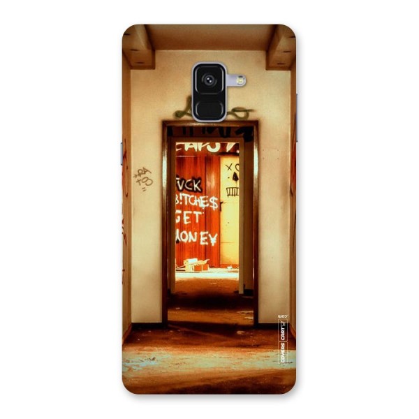 Grafitty Door Back Case for Galaxy A8 Plus