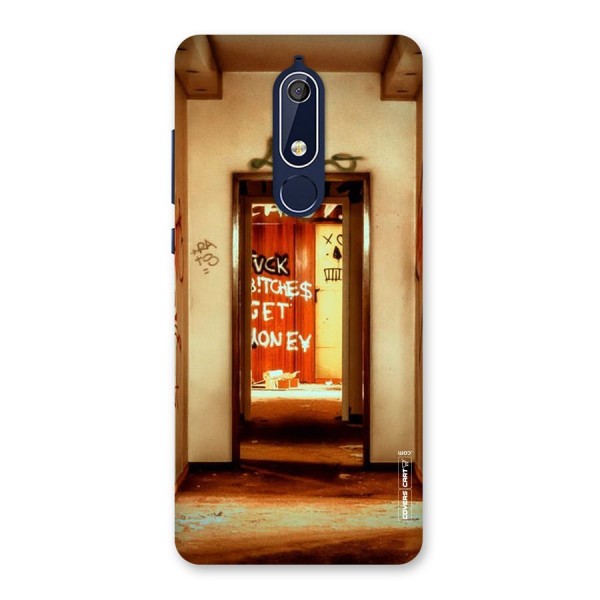 Grafitty Door Back Case for Nokia 5.1