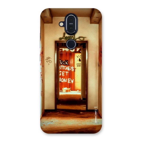 Grafitty Door Back Case for Nokia 8.1