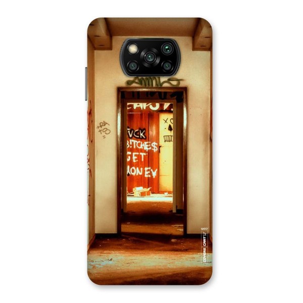 Grafitty Door Back Case for Poco X3