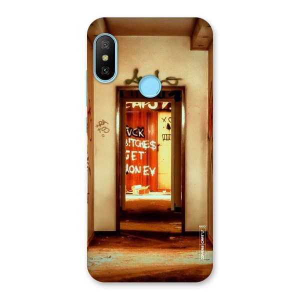 Grafitty Door Back Case for Redmi 6 Pro