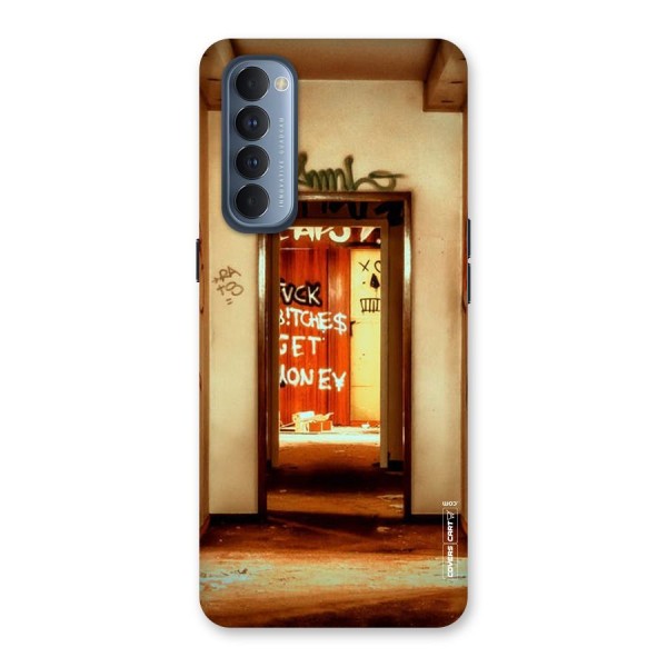 Grafitty Door Back Case for Reno4 Pro