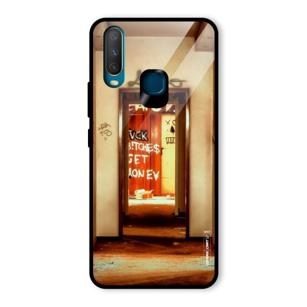 Grafitty Door Glass Back Case for Vivo Y12