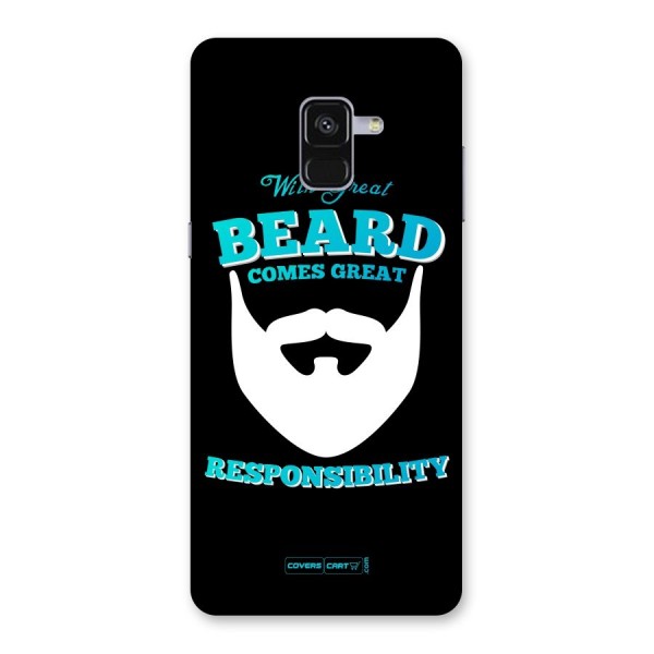 Great Beard Back Case for Galaxy A8 Plus