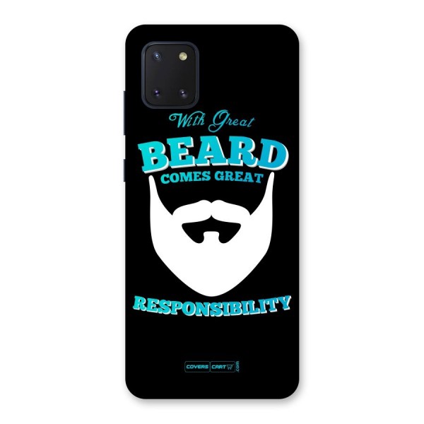 Great Beard Back Case for Galaxy Note 10 Lite