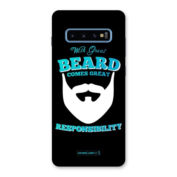 Great Beard Back Case for Galaxy S10 Plus