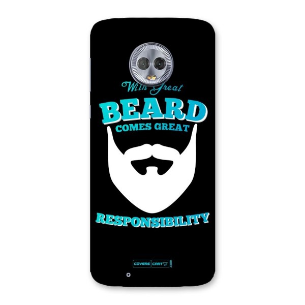 Great Beard Back Case for Moto G6