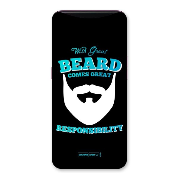 Great Beard Back Case for Oppo Find X