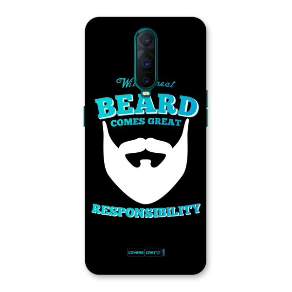 Great Beard Back Case for Oppo R17 Pro