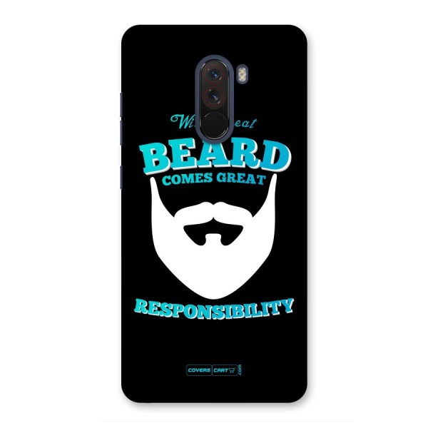 Great Beard Back Case for Poco F1