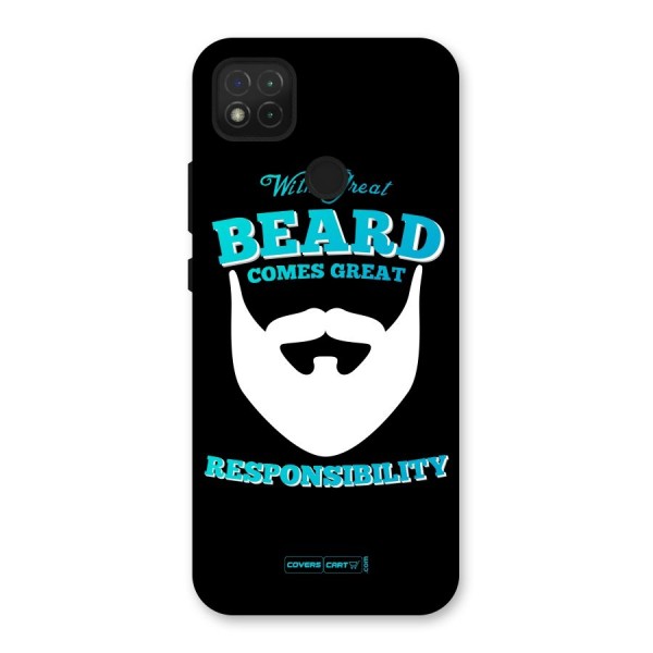 Great Beard Back Case for Redmi 9C