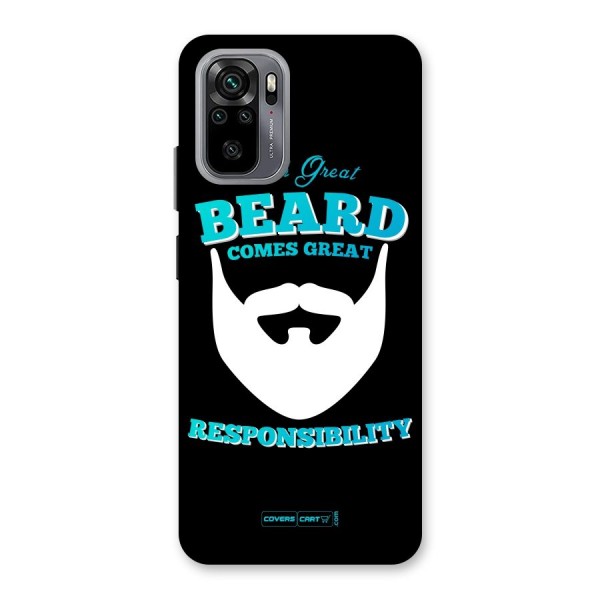 Great Beard Back Case for Redmi Note 10