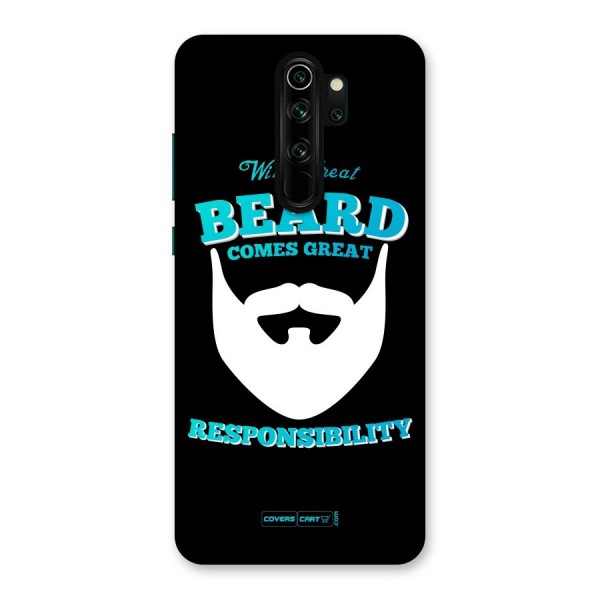 Great Beard Back Case for Redmi Note 8 Pro