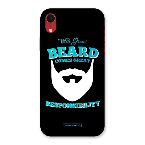 Great Beard Back Case for iPhone XR