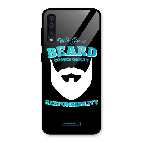 Great Beard Glass Back Case for Galaxy A50s