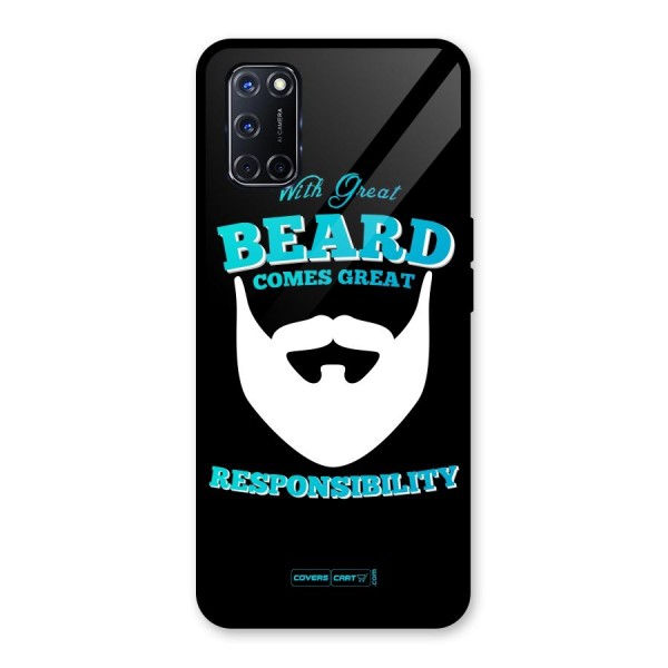 Great Beard Glass Back Case for Oppo A52