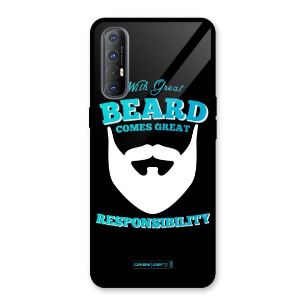 Great Beard Glass Back Case for Oppo Reno3 Pro