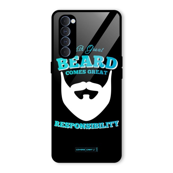 Great Beard Glass Back Case for Oppo Reno4 Pro