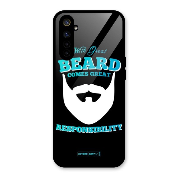 Great Beard Glass Back Case for Realme 6i