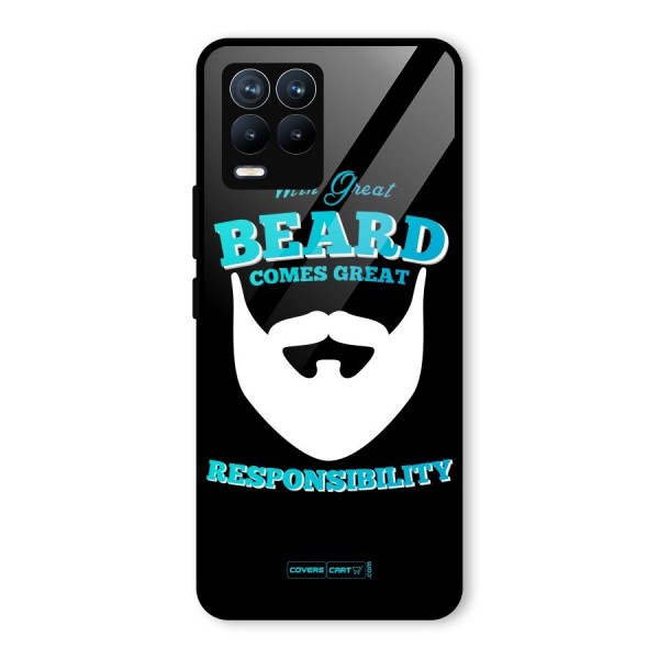 Great Beard Glass Back Case for Realme 8 Pro