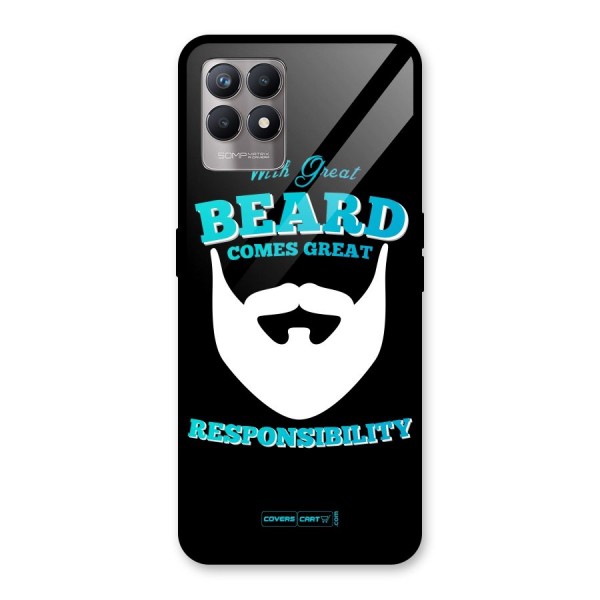 Great Beard Glass Back Case for Realme 8i