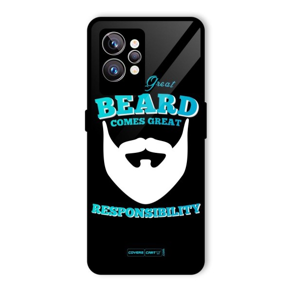 Great Beard Glass Back Case for Realme GT2 Pro