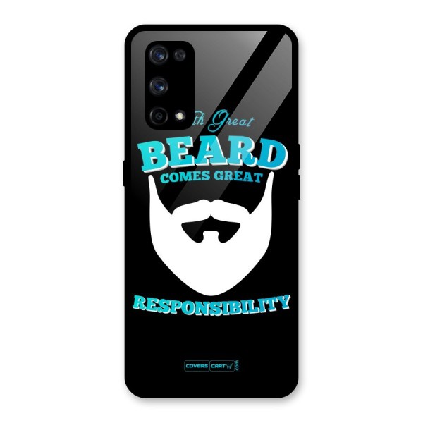 Great Beard Glass Back Case for Realme X7 Pro