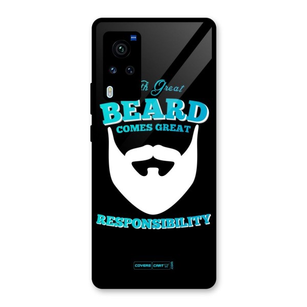 Great Beard Glass Back Case for Vivo X60 Pro