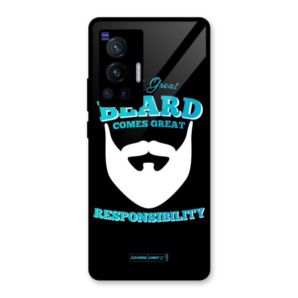 Great Beard Glass Back Case for Vivo X70 Pro