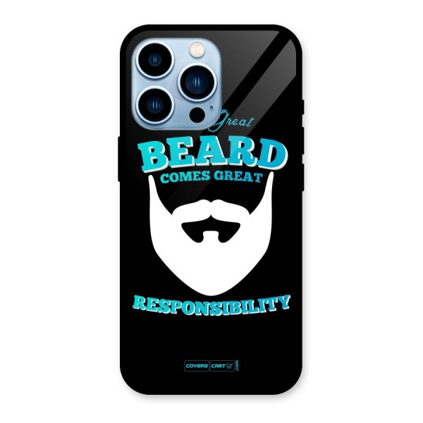 Great Beard Glass Back Case for iPhone 13 Pro