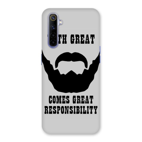 Great Beard Great Responsibility Back Case for Realme 6