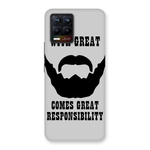 Great Beard Great Responsibility Back Case for Realme 8