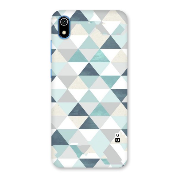 Green And Grey Pattern Back Case for Redmi 7A