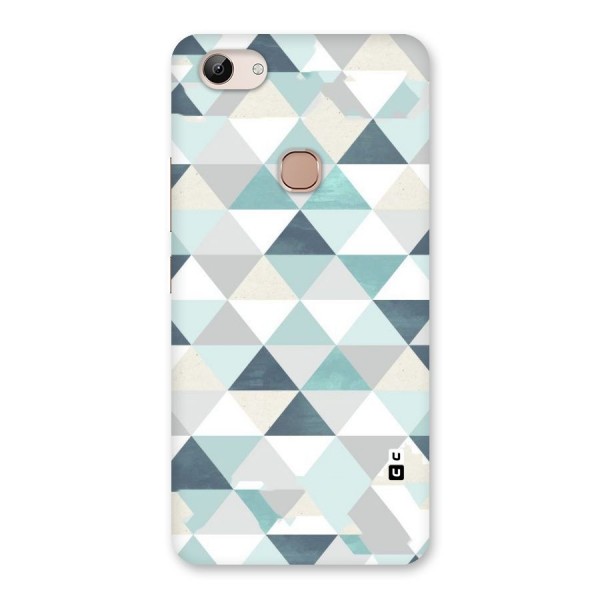 Green And Grey Pattern Back Case for Vivo Y83